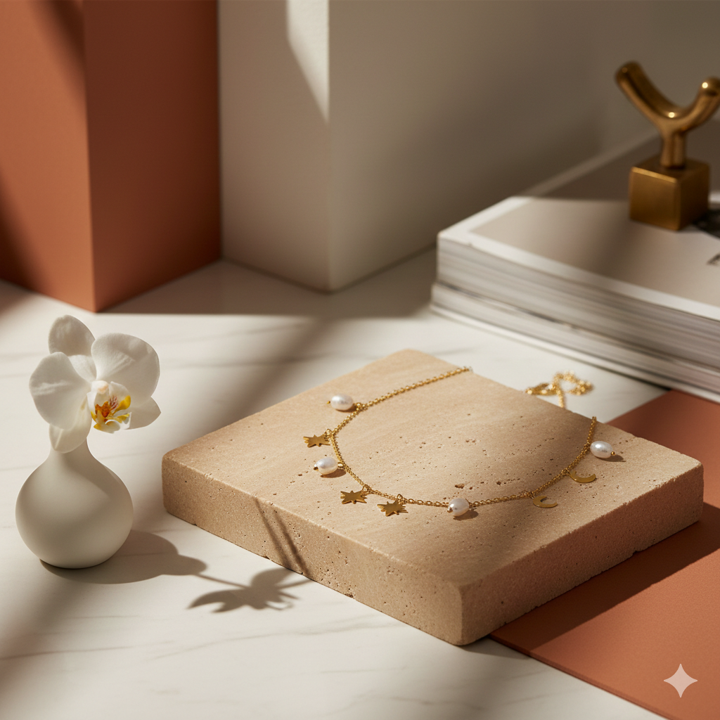 Aurélie Star Necklace